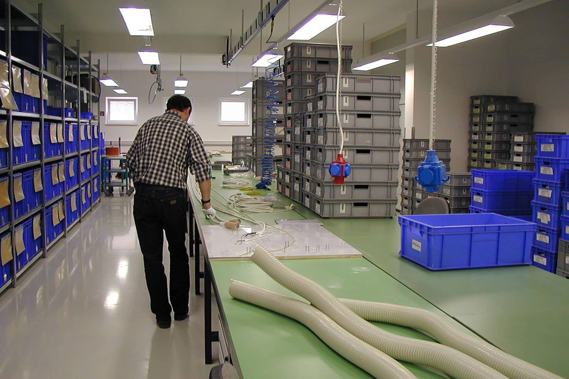 View into the production of assemblies for medical technology customers